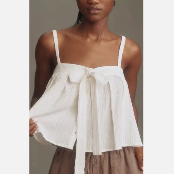 Sunday in Brooklyn Tops - Brand New Anthropologie Sunday in Brooklyn Bow-Tie Tank